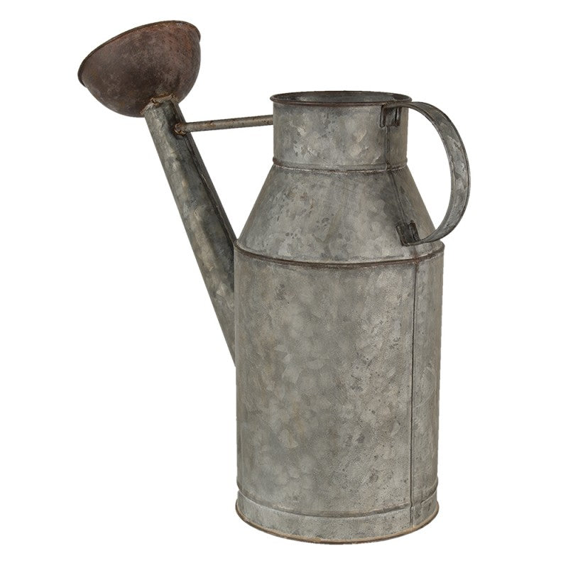 Dekorativ Kanna 46x18x41 cm Grå Metall