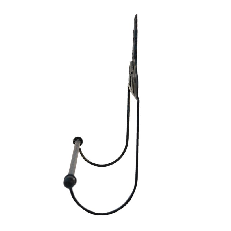 Redskapställ Kök Köksrullehållare 44x10x29 cm Svart Järn Rullhållare