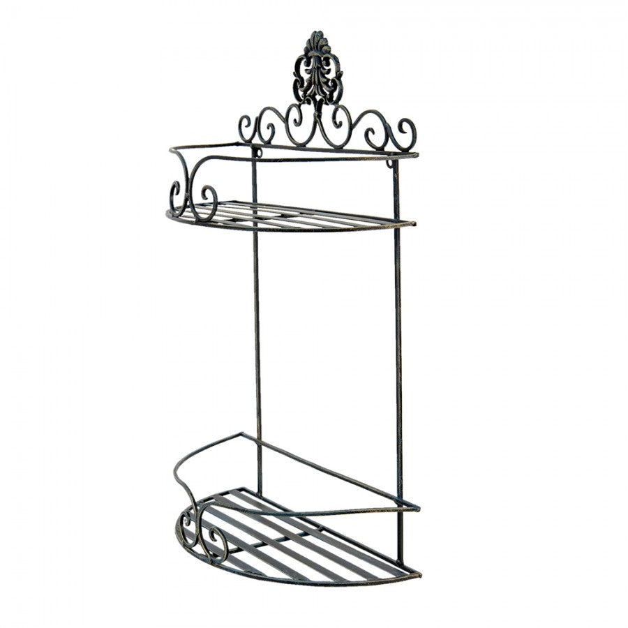 Vägghylla Svart 33x16x53 cm