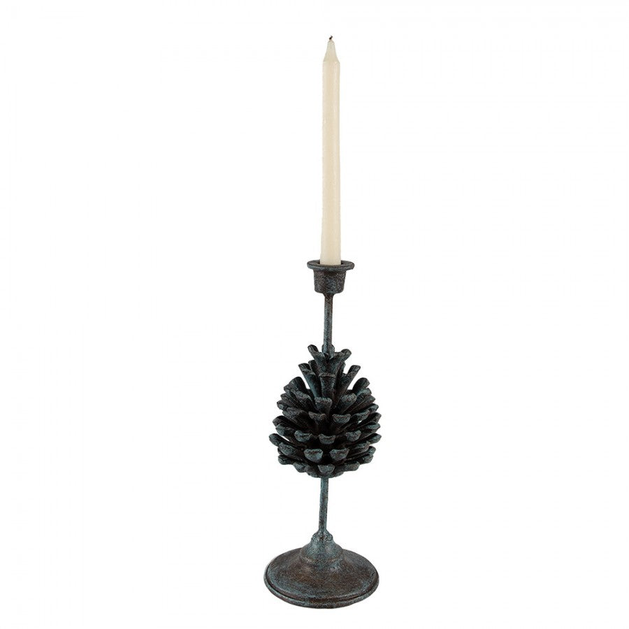 Ljusstake Kotte 27 cm Grönt järn