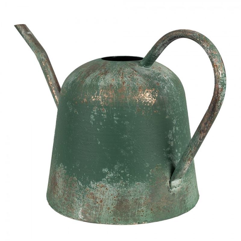 Dekorativ Kanna Grön Metall (B/D/H) 41x20x23 cm