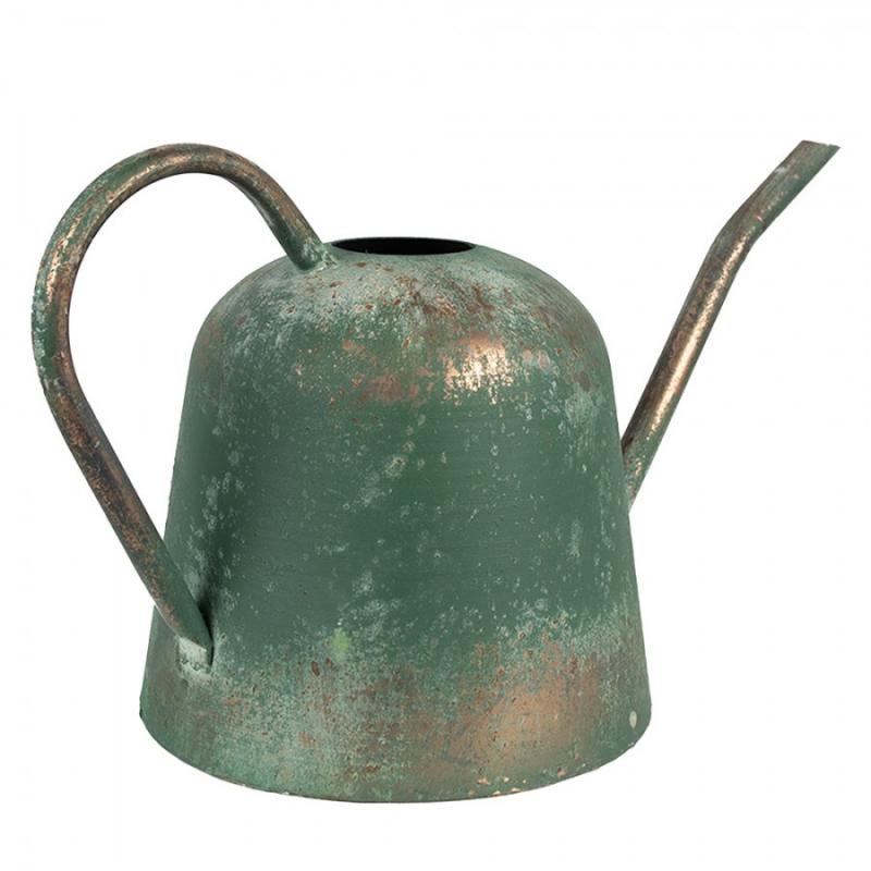 Dekorativ Kanna Grön Metall (B/D/H) 41x20x23 cm