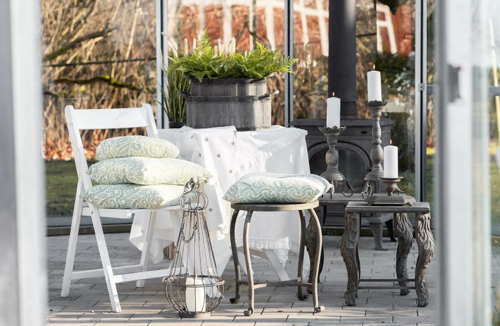 Ljuslykta Telma Metall 25x56cm