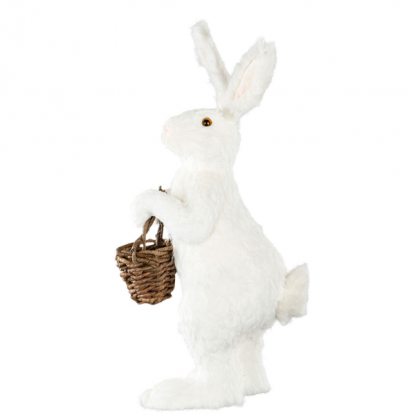 1 A Lot decoration Hare med korg 71 cm