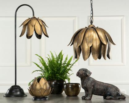 1 A Lot decoration Bordslampa Nckros Svart/Mssing