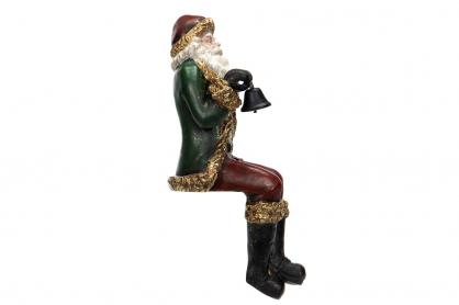 1 A Lot decoration Juldekoration Tomte Sittande Poly 18x16x36,5cm