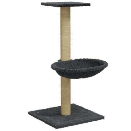 1 VidaXL Klstrd med klspelare sisal mrkgr 74 cm