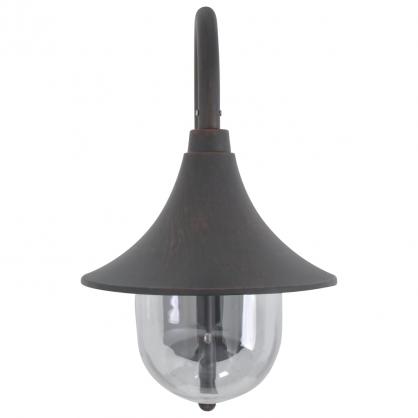 1 VidaXL Vgglampa fr trdgrd E27 42 cm aluminium brons