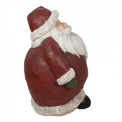 1 Clayre Eef Juldekoration Jultomte 83 Cm Rd Polyresin