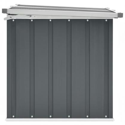 1 VidaXL Dynbox Galvaniserad gr 129x67x65 cm