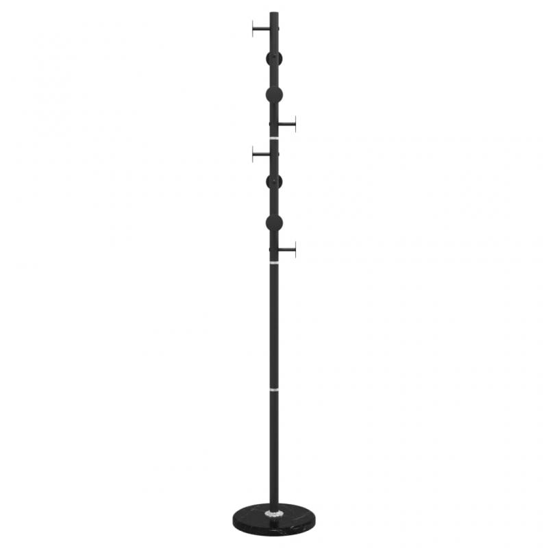 1 VidaXL Kldstllning svart 176 cm pulverlackerat jrn