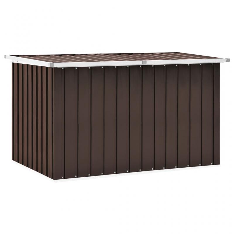 1 VidaXL Dynbox brun 149x99x93 cm