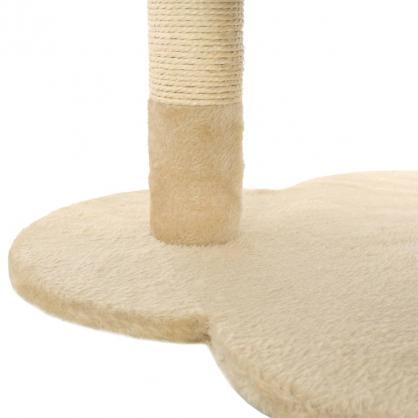 1 VidaXL Kattmbel Kattrd med klspelare i sisal 50 cm beige och brun