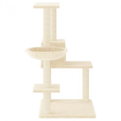 1 VidaXL Kattmbel Klstrd med klspelare sisal grddvit 96 cm