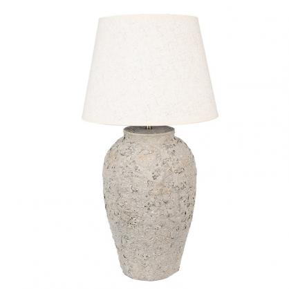 1 Clayre Eef Bordslampa Gr  35x68 cm Terrakotta