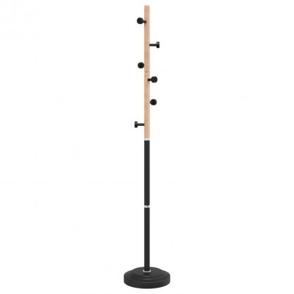 1 VidaXL Kldhngare svart 177 cm pulverlackerat jrn