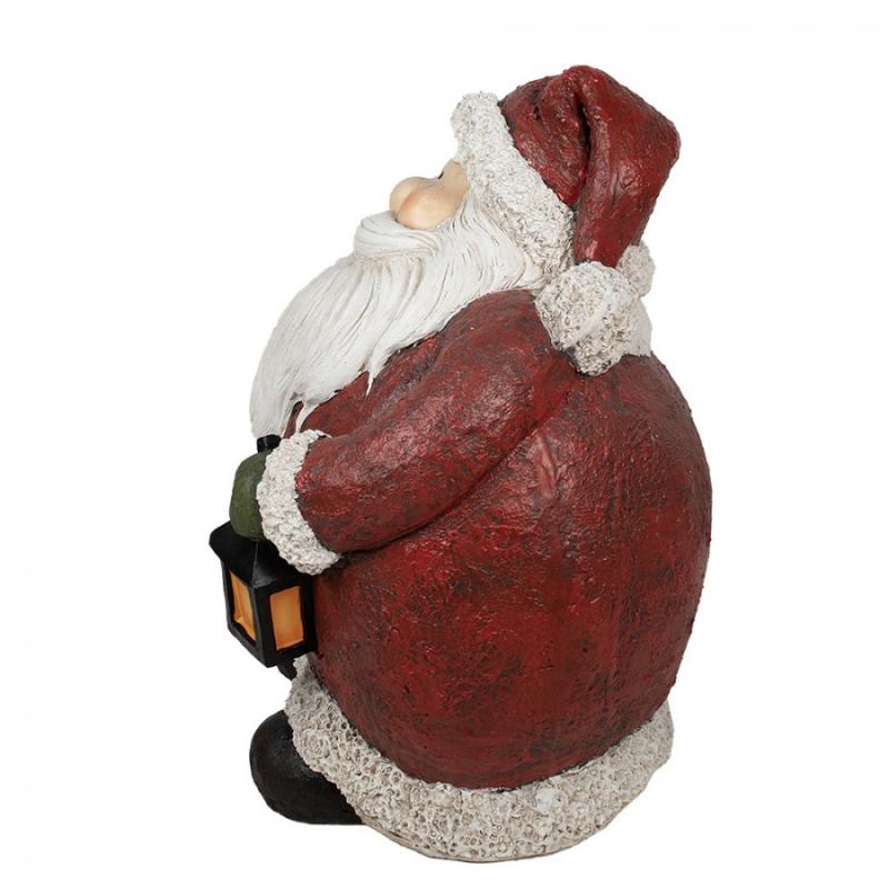 1 Clayre Eef Juldekoration Jultomte 83 Cm Rd Polyresin