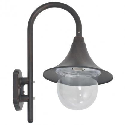 1 VidaXL Vgglampa fr trdgrd E27 42 cm aluminium brons