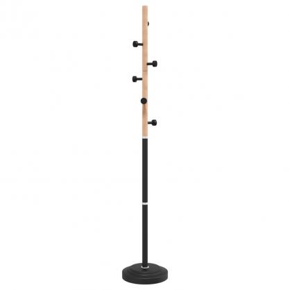 1 VidaXL Kldhngare svart 177 cm pulverlackerat jrn