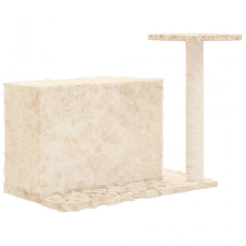 1 VidaXL Kattmbel Klstrd med klspelare sisal grddvit 51 cm