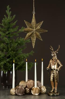 1 A Lot decoration Juldekoration Inomhus Adventsstjrna belysning - Mssing 50 cm