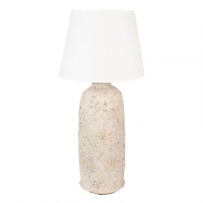 1 Clayre Eef Bordslampa Beige  35x74 cm Terrakotta