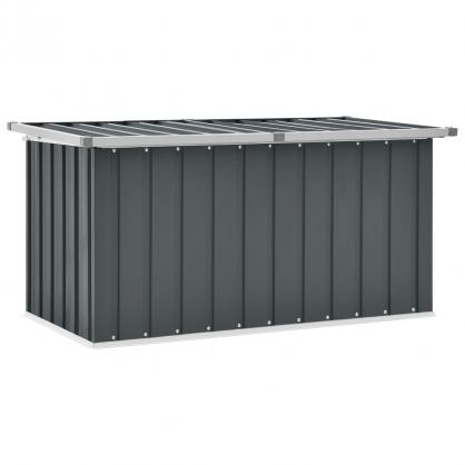 1 VidaXL Dynbox Galvaniserad gr 129x67x65 cm