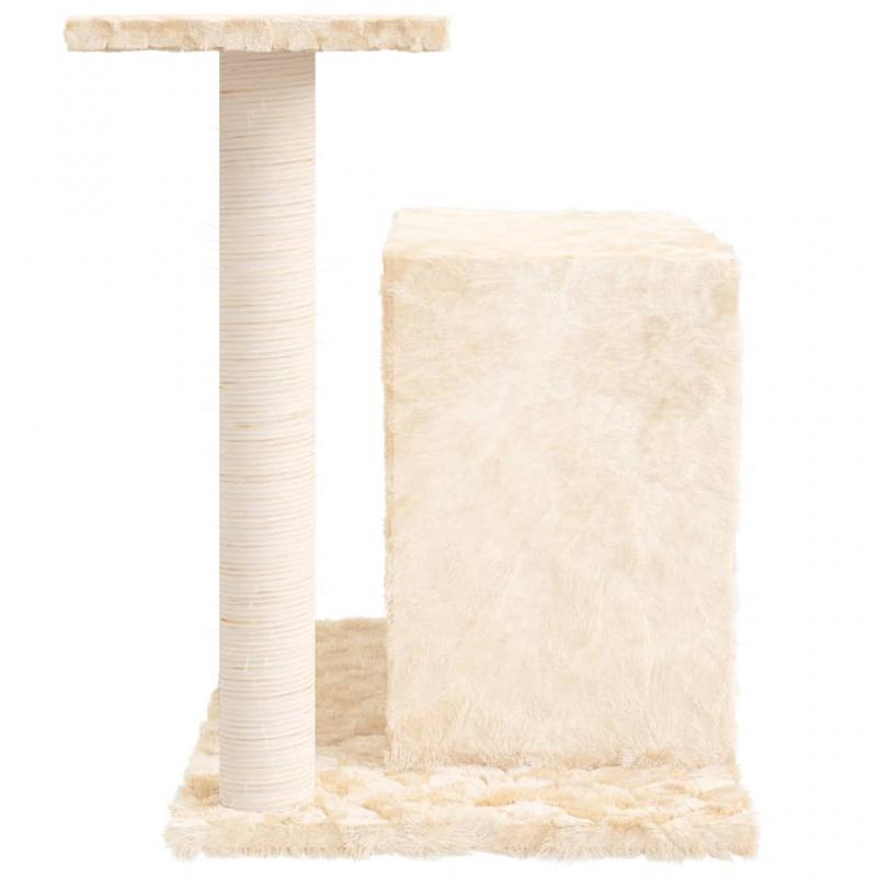 1 VidaXL Kattmbel Klstrd med klspelare sisal grddvit 51 cm