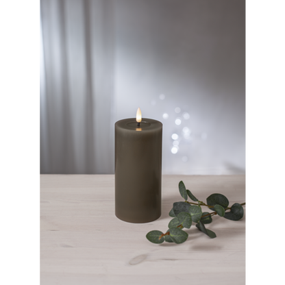 LED Blockljus Flamme Flow Mullvad 17,5 cm