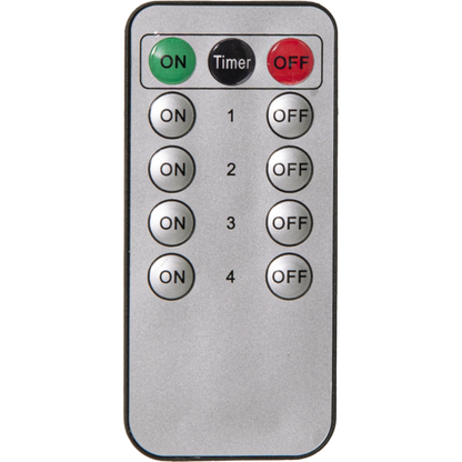 LED Blockljus 12,5 cm Advent 1-4 Vit med guldsiffror