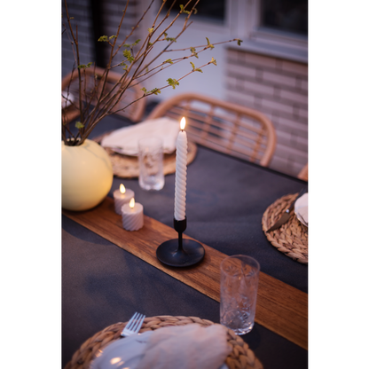 LED Antikljus 2-pack Flamme Swirl 25 cm