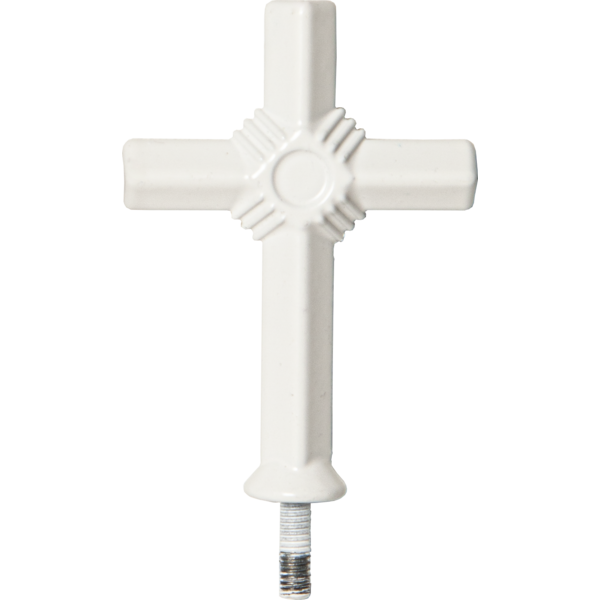 LED Gravlykta Vit metall 46 cm