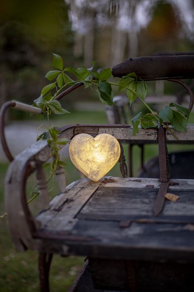 Div. belysning LED Hjärta I lager vecka 10