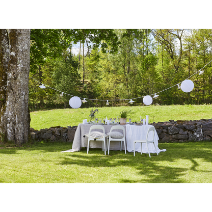 LED Antikljus 2-pack Flamme Rustic 15 cm Vit