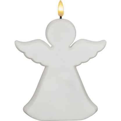 LED Gravljus Flamme Angel Vit 18 cm