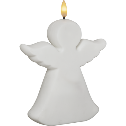 LED Gravljus Flamme Angel Vit 18 cm