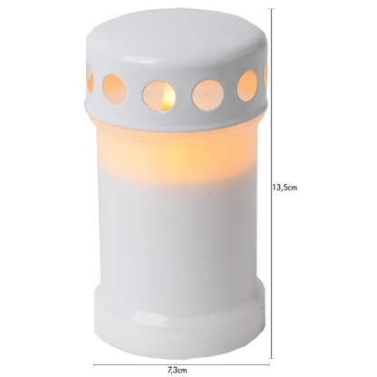 LED Gravljus Serene Vit 13,5 cm