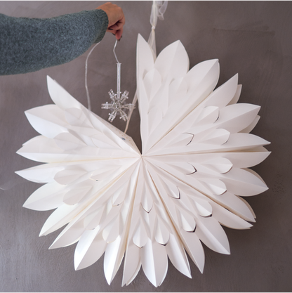 Belysning Jul Ljusslinga stjärna till pappersstjärna