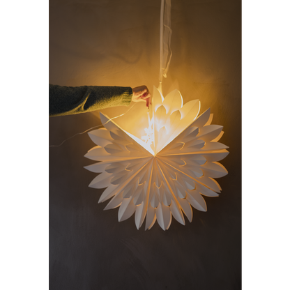 Belysning Jul Ljusslinga stjärna till pappersstjärna