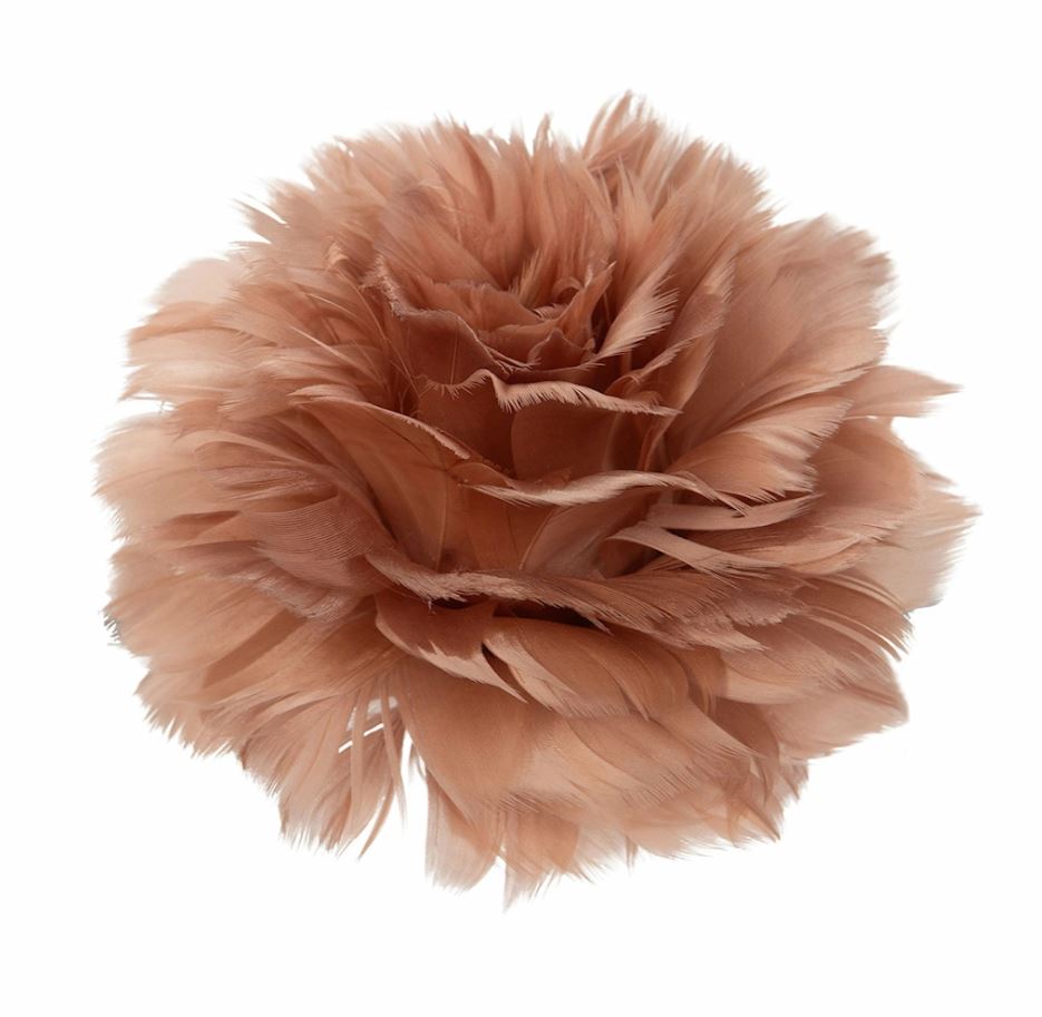 Dekoration Fjäderblomma Med Clip Mullvad 6-pack Ø11 cm