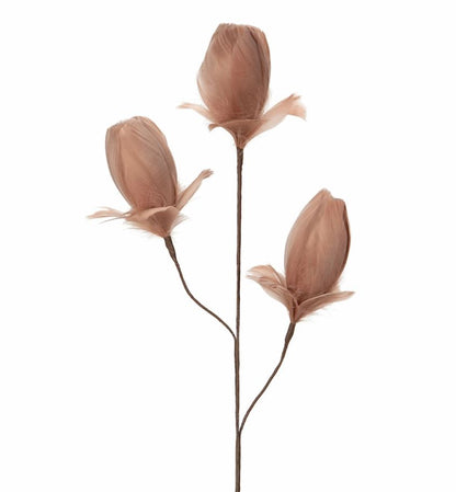 Dekoration Kvist Fjäderknopp Mullvad 3-pack 85 cm