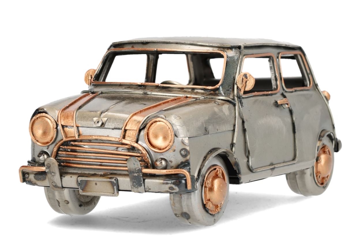 Dekoration Bil Metallic 23x11x10cm