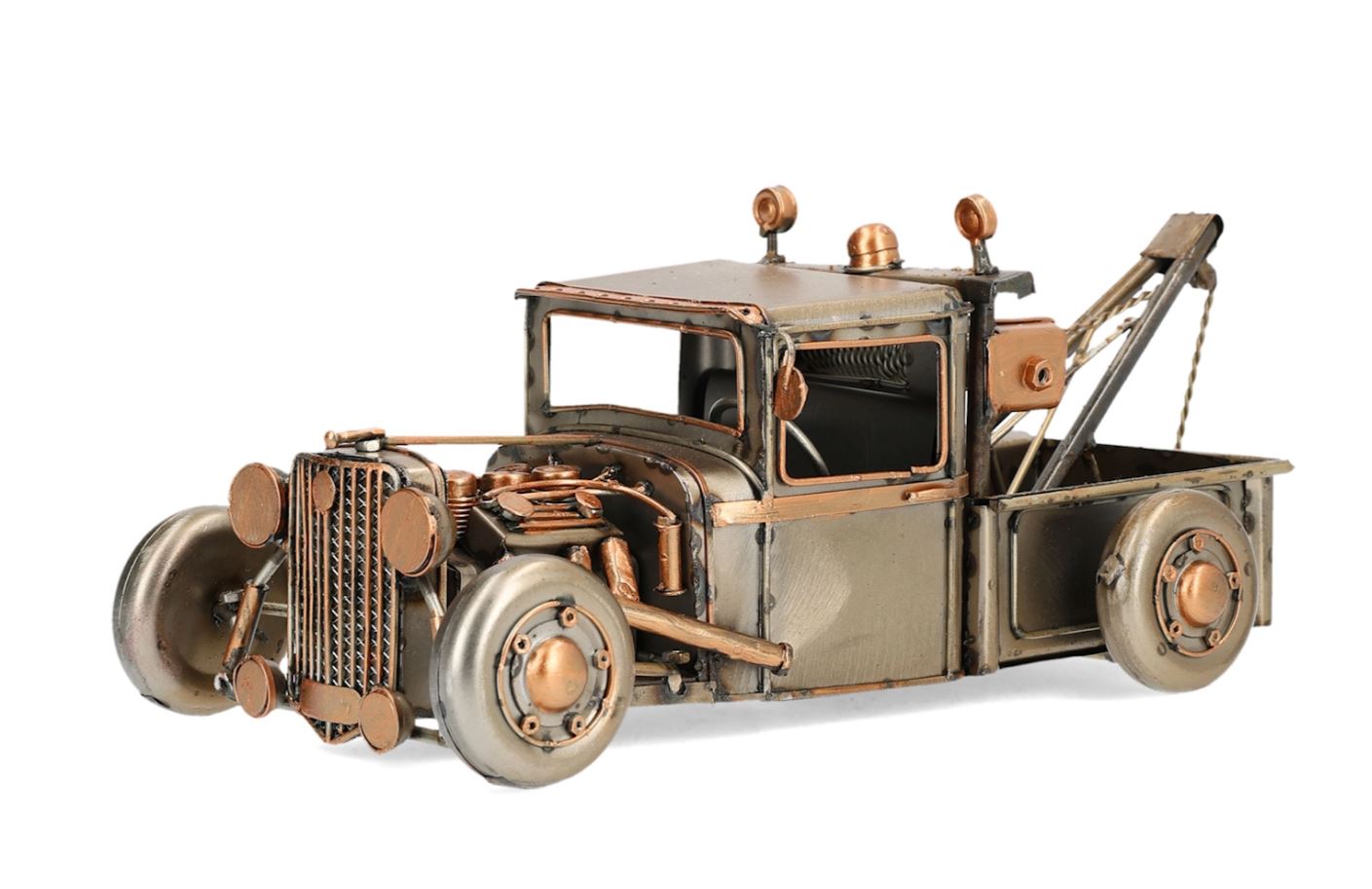 Dekoration Bärgningsbil Metallic 30x14x12cm