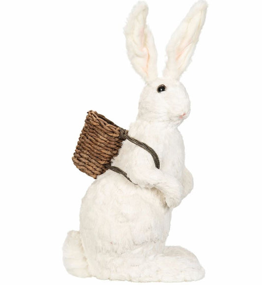 Påskdekoration Golvdekoration Hare Med Ryggsäck 85 cm