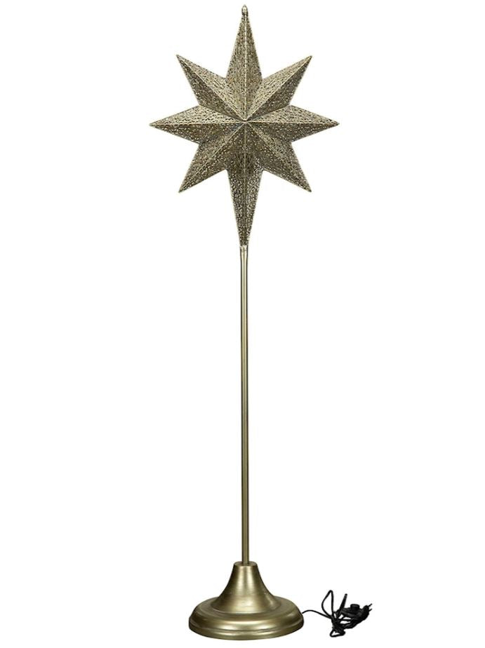 Belysning Jul Golvlampa Stjärna 159 cm