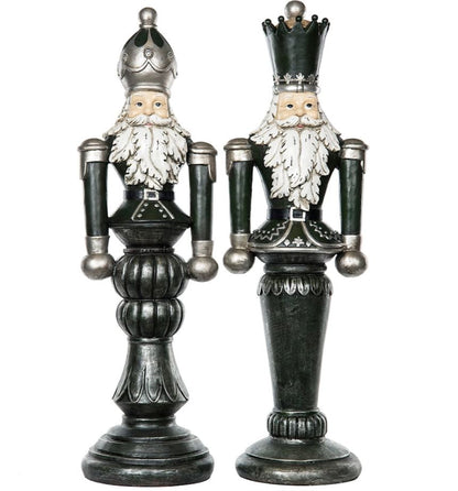 Juldekoration Nötknäppare 2-pack 65 cm Mix Grön