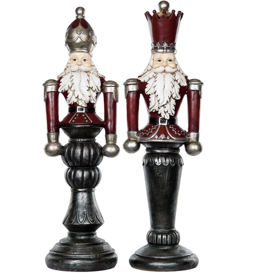 Juldekoration Nötknäppare 2-pack 65 cm Mix