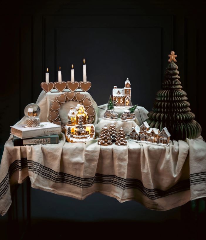 Juldekoration Inomhus Pepparkakskrans 30 cm