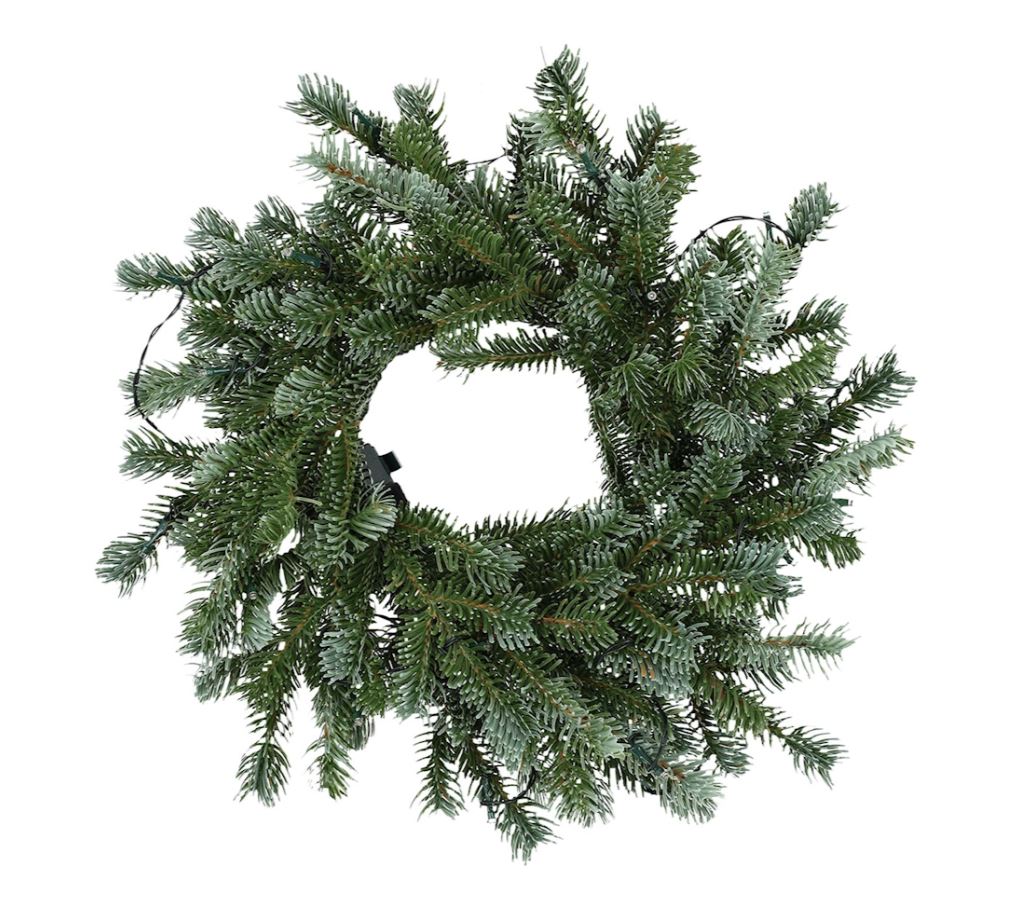 Jul div. Krans Gran LED-ljus 40 cm