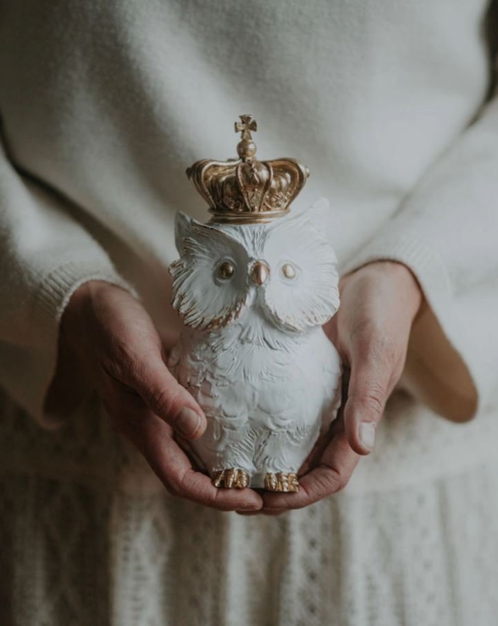 Dekoration Uggla Krona Mix 21/17cm